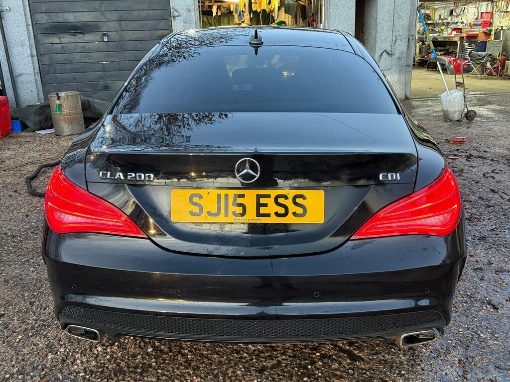 Mercedes-Benz CLA Class Saloon 2.1 Cla200 Cdi Amg Sport Coupe Euro 6 Ss Black #5