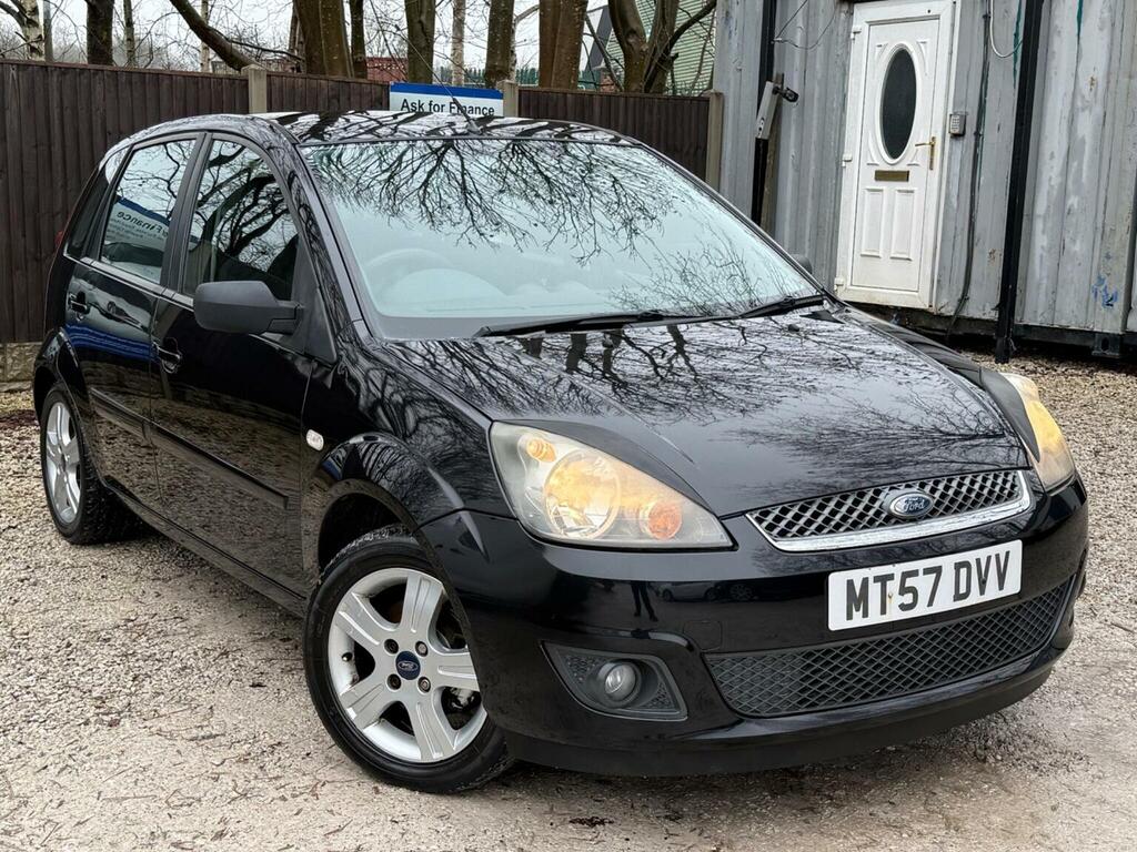Ford Fiesta Hatchback 1.6 Tdci Zetec Climate 200757 Black