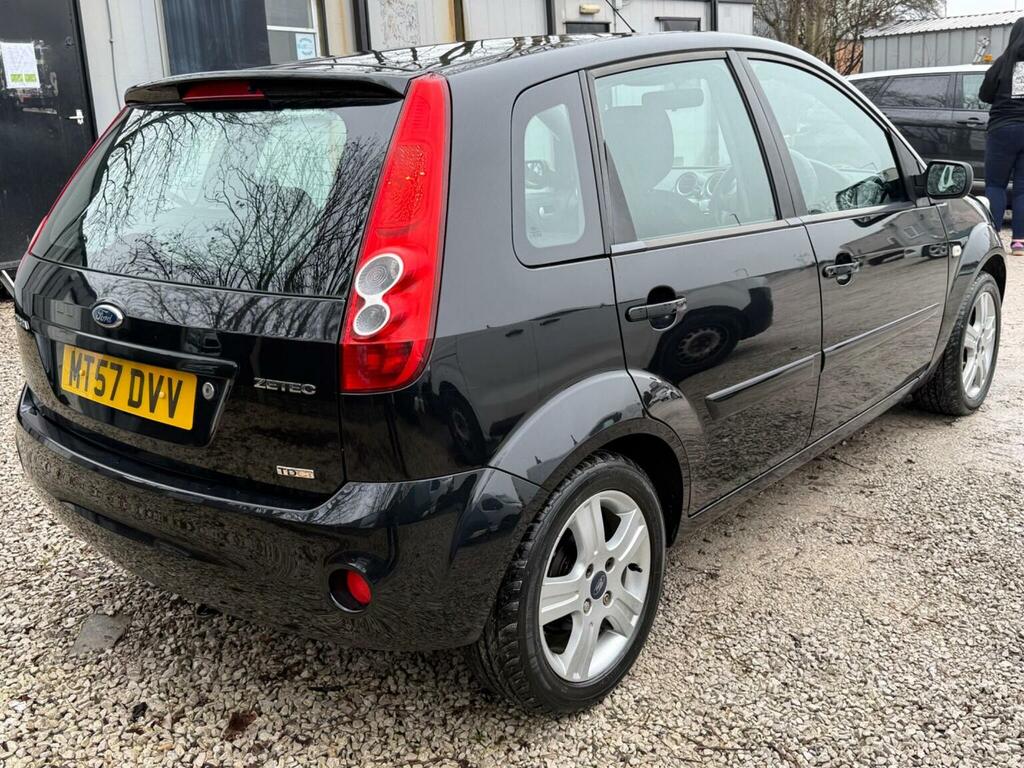 Ford Fiesta Hatchback 1.6 Tdci Zetec Climate 200757 Black #5