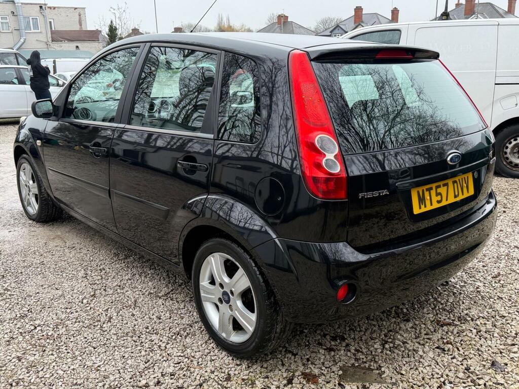 Ford Fiesta Hatchback 1.6 Tdci Zetec Climate 200757 Black #6