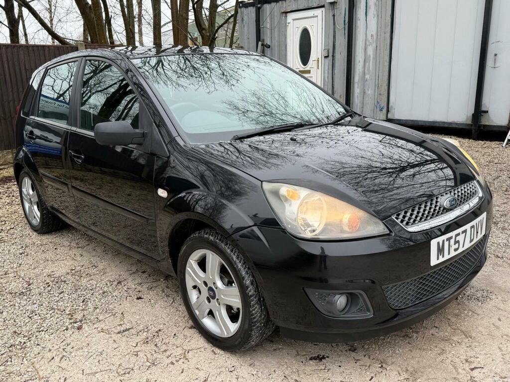 Ford Fiesta Hatchback 1.6 Tdci Zetec Climate 200757 Black #3