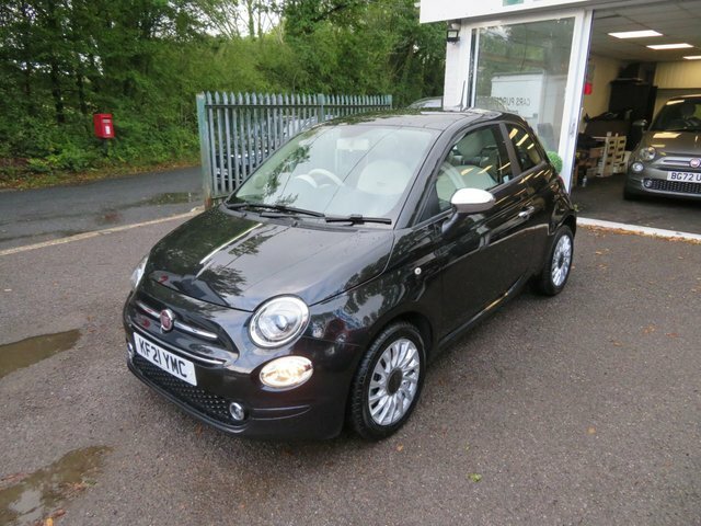 Fiat 500 2021 1.0 Mhev Lounge Hatchback E KF21YMC Black #4
