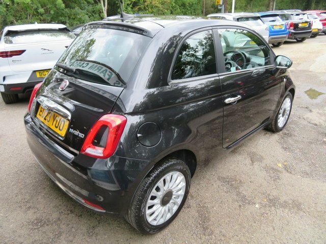 Fiat 500 2023 1.0 Mhev Hatchback Euro 6 EU23YUO Black #5