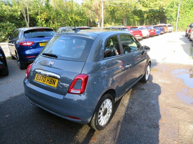 Fiat 500 2020 1.0 Mhev Lounge Hatchback E EU70HBN Grey #5