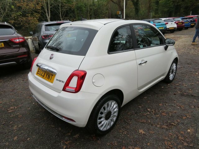 Fiat 500 2023 1.0 Mhev Hatchback Euro 6 EU23YNT White #3