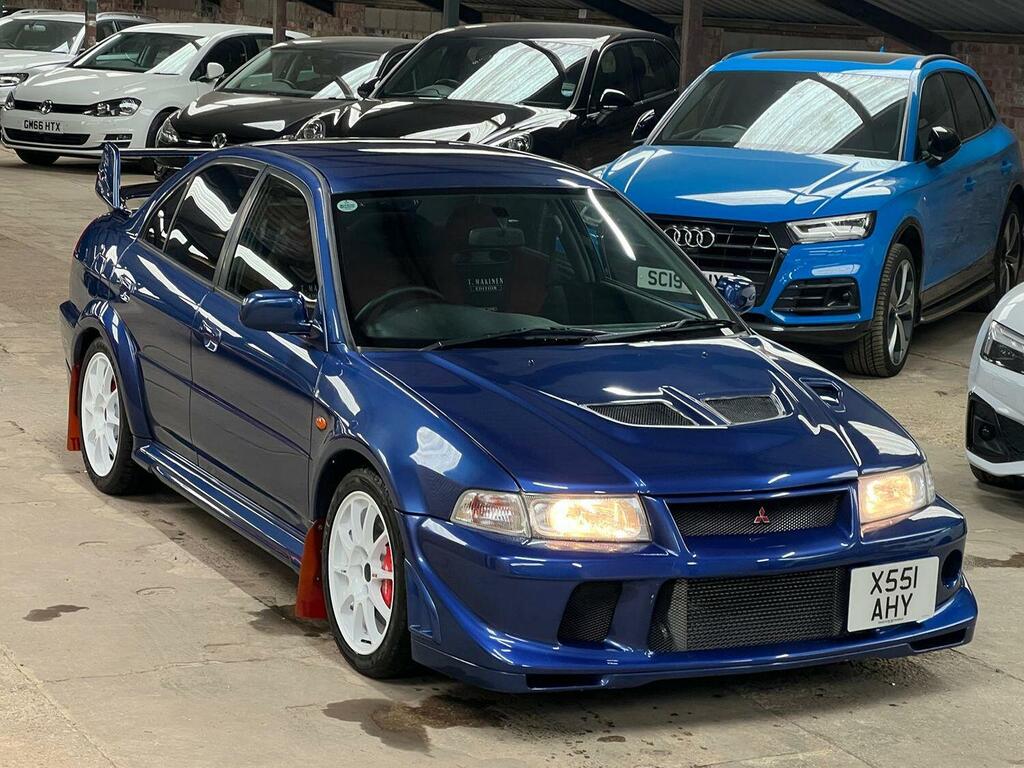 Mitsubishi Lancer Saloon 2.0 Evo VI Tommi Makinen 2001X X551AHY Blue #2