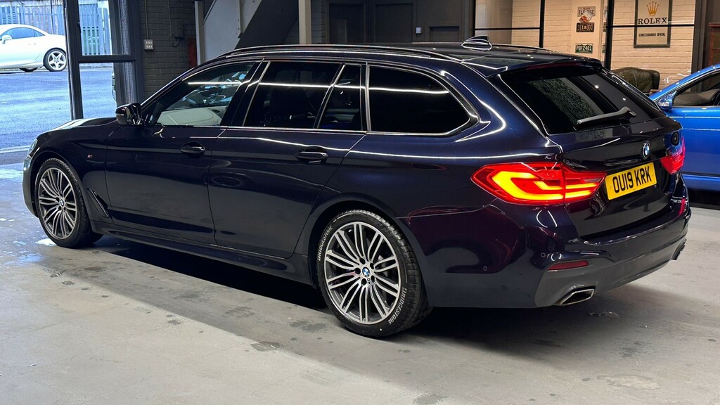 BMW 5 Series Estate 3.0 530D Xdrive M Sport Touring 201919 OU19KRK Black #5