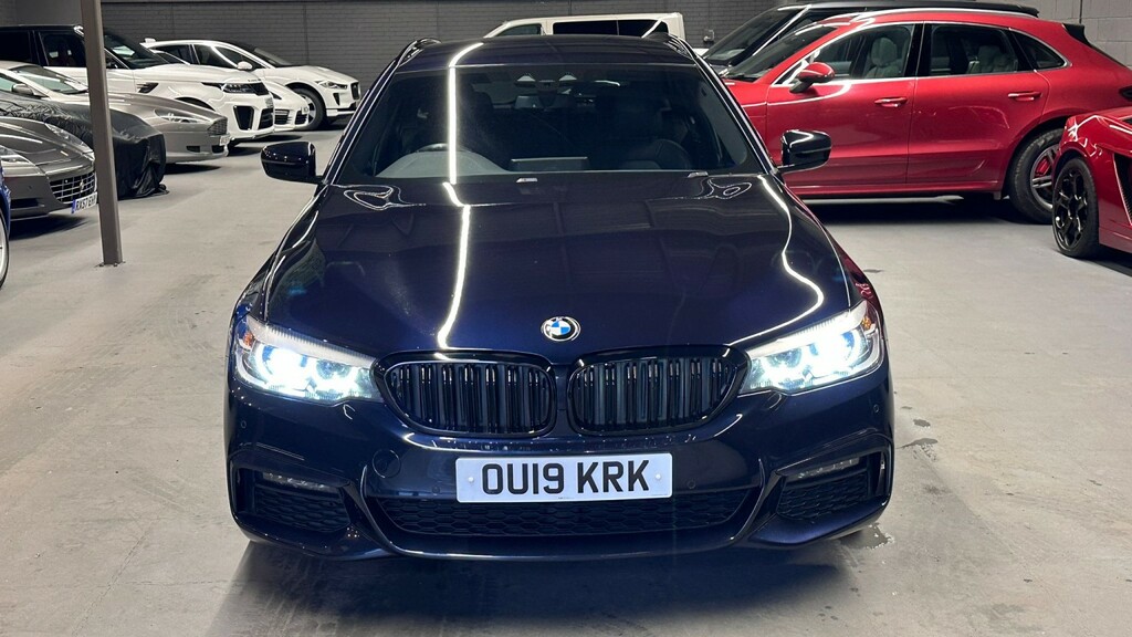 BMW 5 Series Estate 3.0 530D Xdrive M Sport Touring 201919 OU19KRK Black #3
