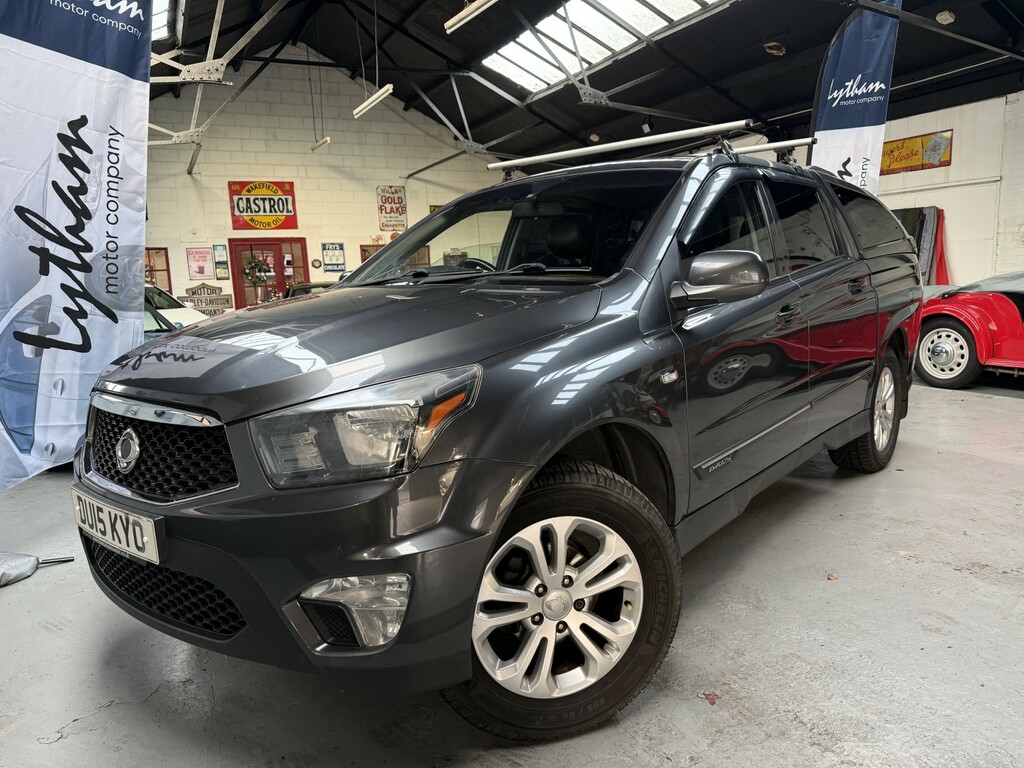 SsangYong Korando Sports 2.0 D Ex 201515 Grey
