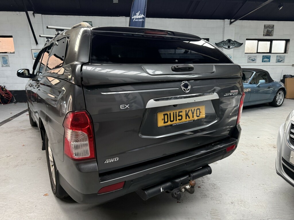 SsangYong Korando Sports 2.0 D Ex 201515 Grey #5