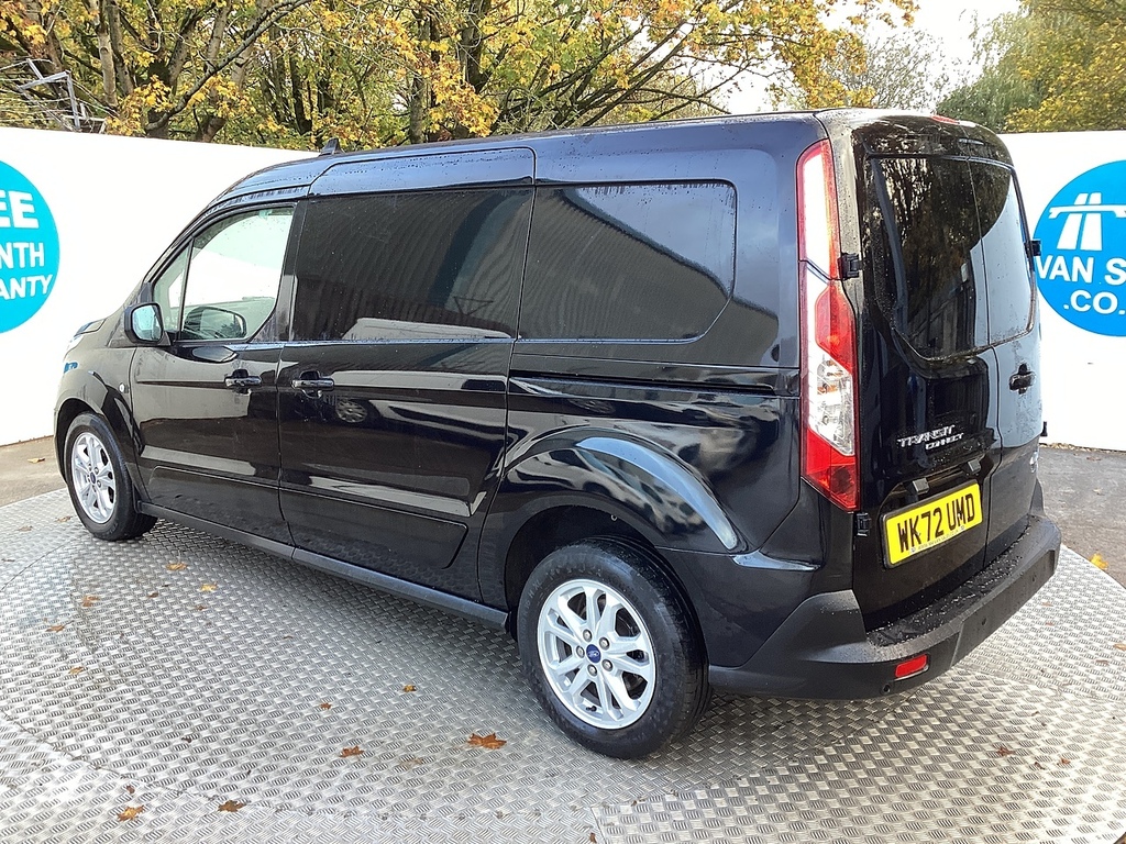 Ford Transit Connect 250 Ecoblue Limited L R Lwb A C Euro 6 U7573 Ule WK72UMD Black #5