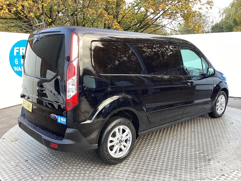 Ford Transit Connect 250 Ecoblue Limited L R Lwb A C Euro 6 U7573 Ule WK72UMD Black #3