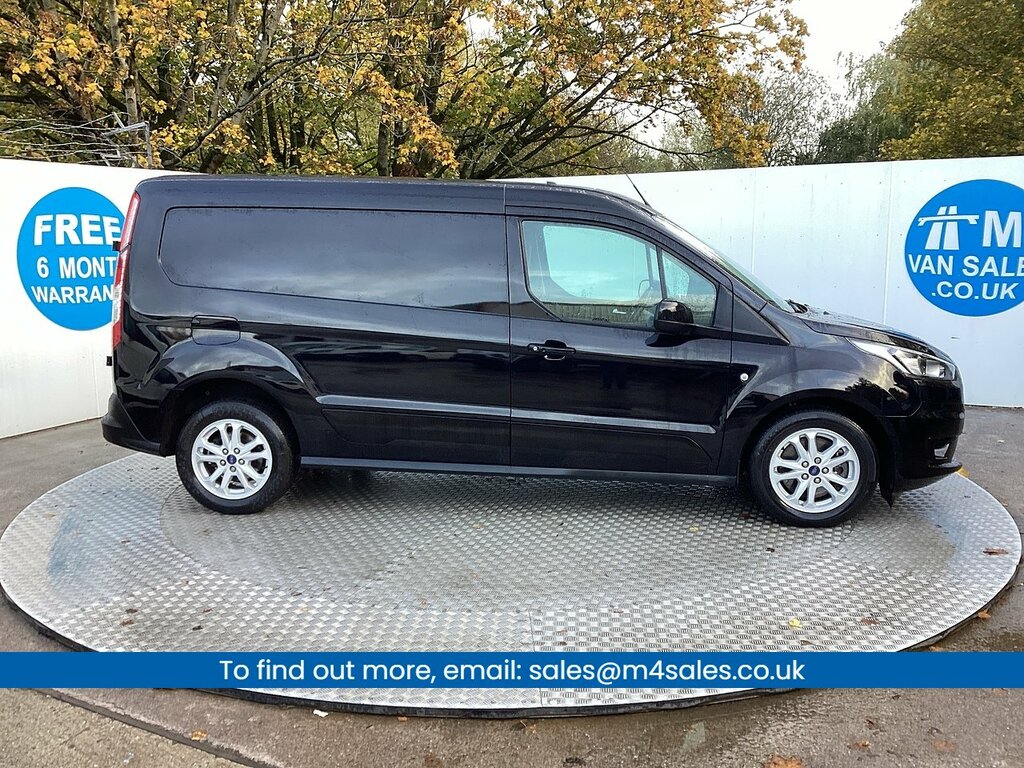 Ford Transit Connect 250 Ecoblue Limited L R Lwb A C Euro 6 U7573 Ule WK72UMD Black #2