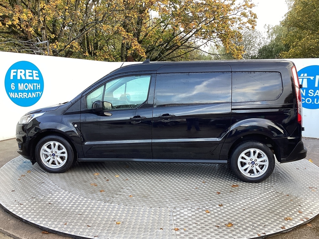 Ford Transit Connect 250 Ecoblue Limited L R Lwb A C Euro 6 U7573 Ule WK72UMD Black #6