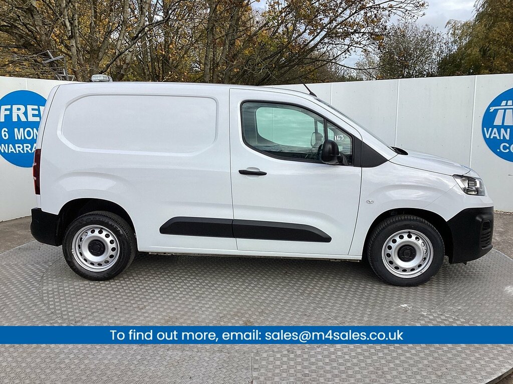 Fiat Doblo Bluehdi 1000Kg Swb A C Euro 6 U7618 Ulez White #2