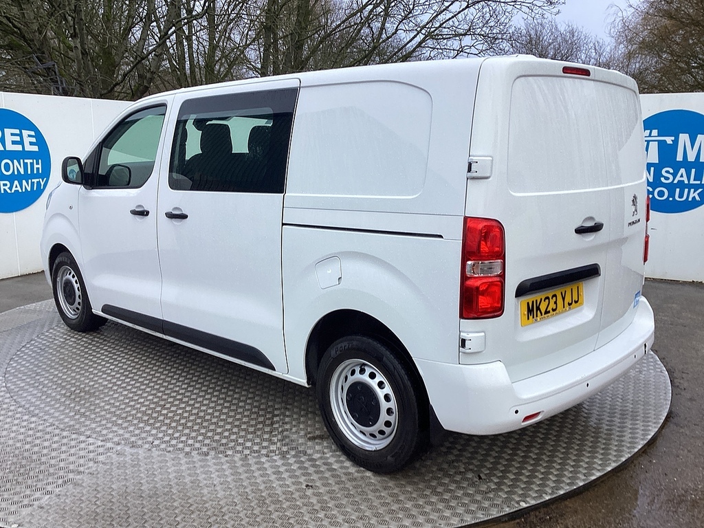 Peugeot Expert Bluehdi 1000 Professional Mwb Crewvan A C Premium MK23YJJ White #5