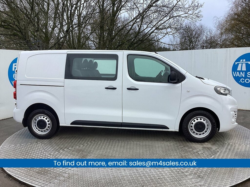 Peugeot Expert Bluehdi 1000 Professional Mwb Crewvan A C Premium MK23YJJ White #2