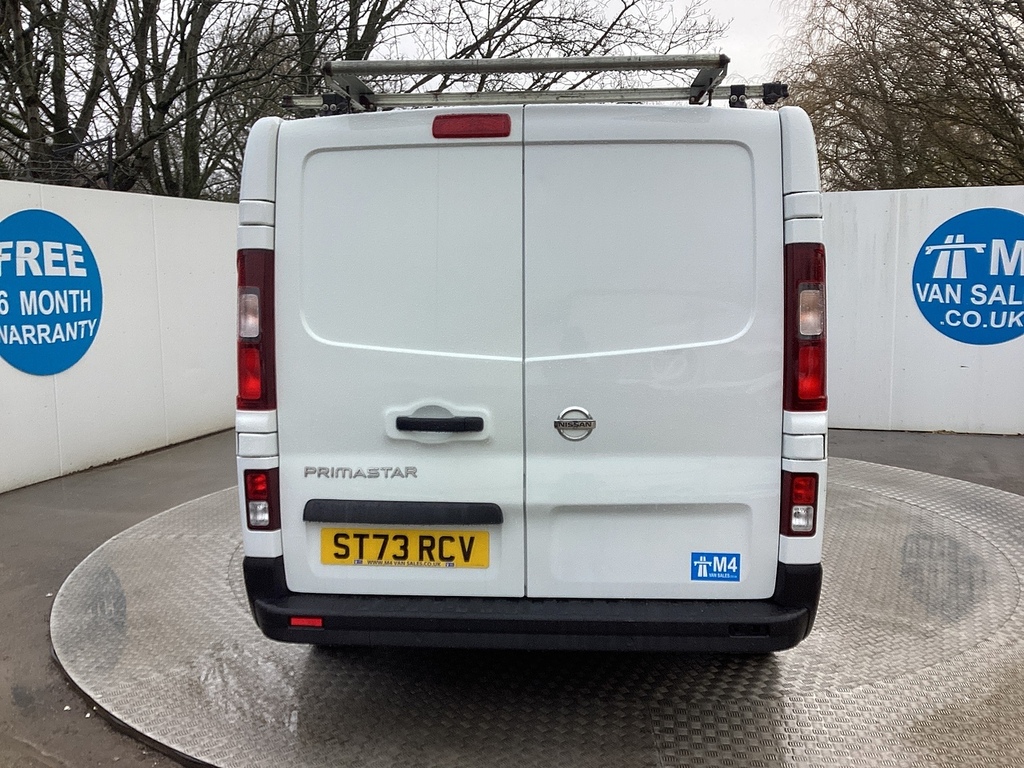 Nissan Primastar Dci 28 Acenta Swb L R A C Euro 6 U7775 Ulez ST73RCV White #4