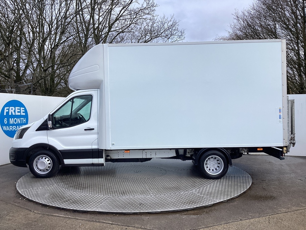 Ford Transit Custom 350 Ecoblue Leader Lwb Luton Tail Lift Euro 6 L13 BT22XSM White #5