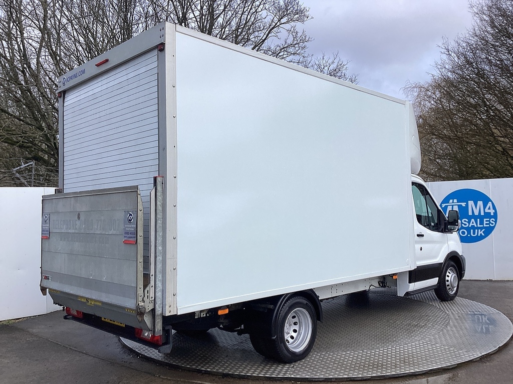 Ford Transit Custom 350 Ecoblue Leader Lwb Luton Tail Lift Euro 6 L13 BT22XSM White #3
