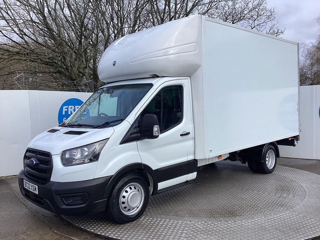 Ford Transit Custom 350 Ecoblue Leader Lwb Luton Tail Lift Euro 6 L13 BT22XSM White #6