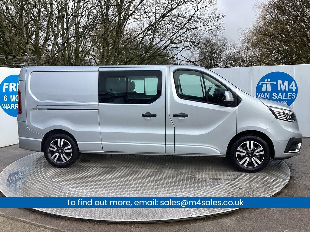 Renault Trafic Dci Blue Ll30 Extra Sport L R Crewcab A C Euro 6 FG75ZCT Grey #2