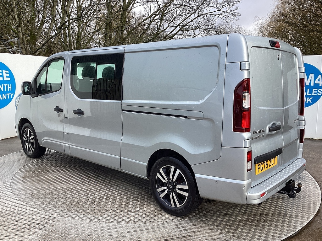 Renault Trafic Dci Blue Ll30 Extra Sport L R Crewcab A C Euro 6 FG75ZCT Grey #5
