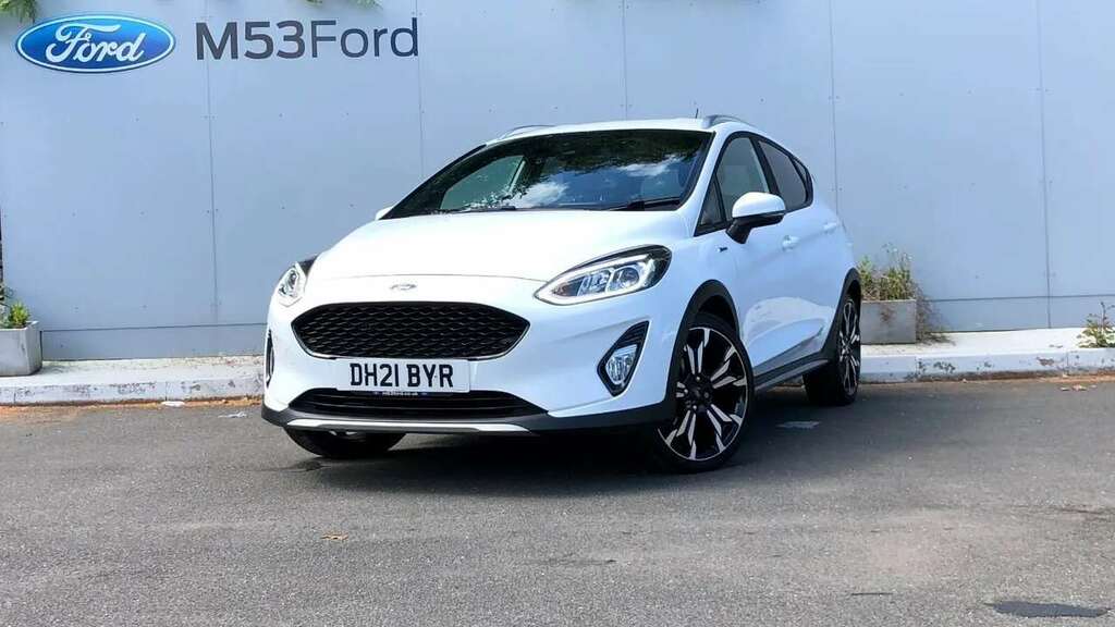 Ford Fiesta 1.0 Ecoboost Hybrid Mhev 125 Active X Edition DH21BYR White #2