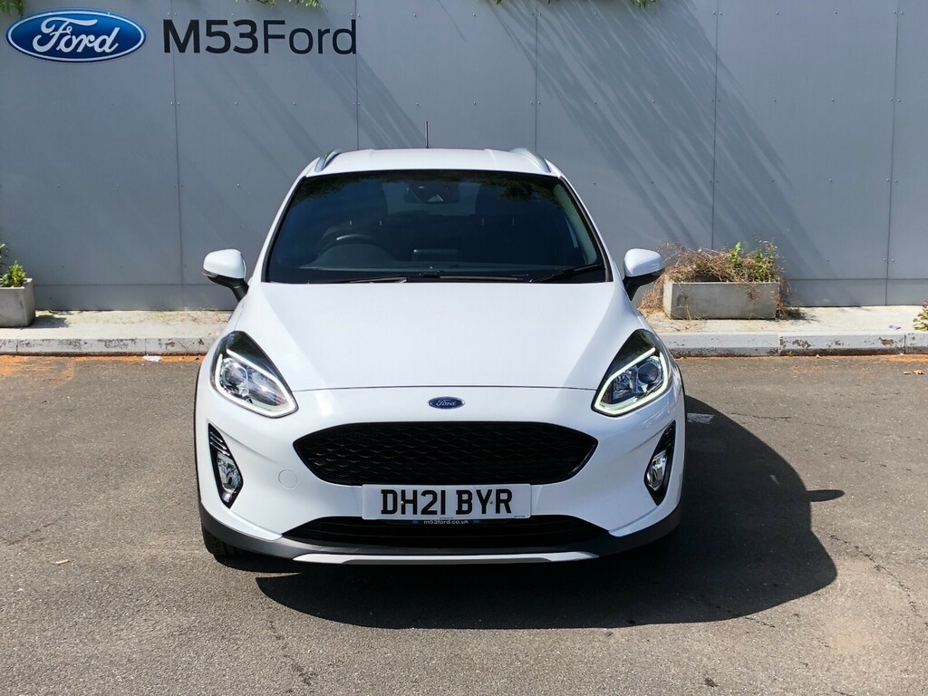 Ford Fiesta 1.0 Ecoboost Hybrid Mhev 125 Active X Edition DH21BYR White #6
