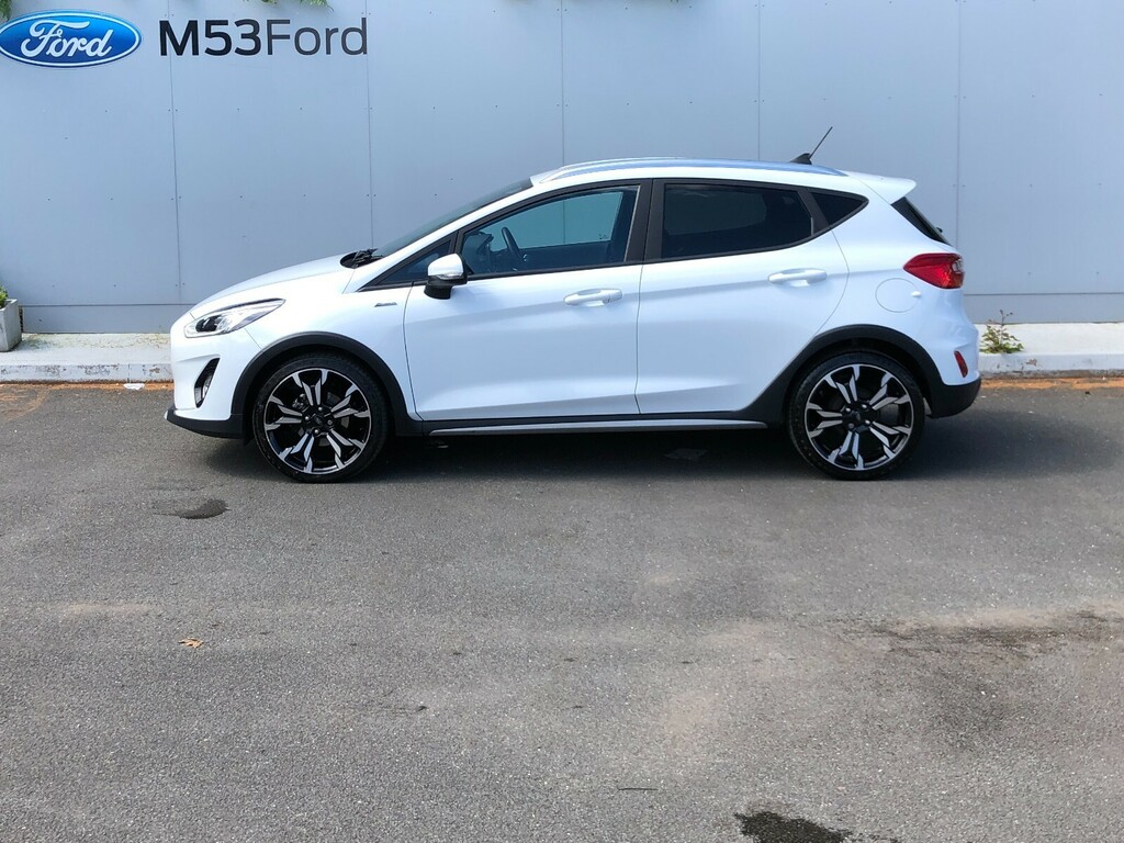 Ford Fiesta 1.0 Ecoboost Hybrid Mhev 125 Active X Edition DH21BYR White #3