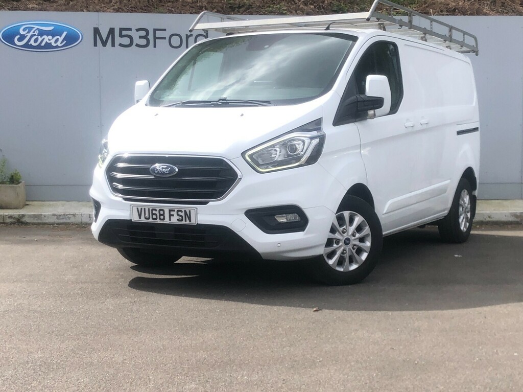 Ford Transit Custom 2.0 Ecoblue 130Ps Low Roof Limited Van White