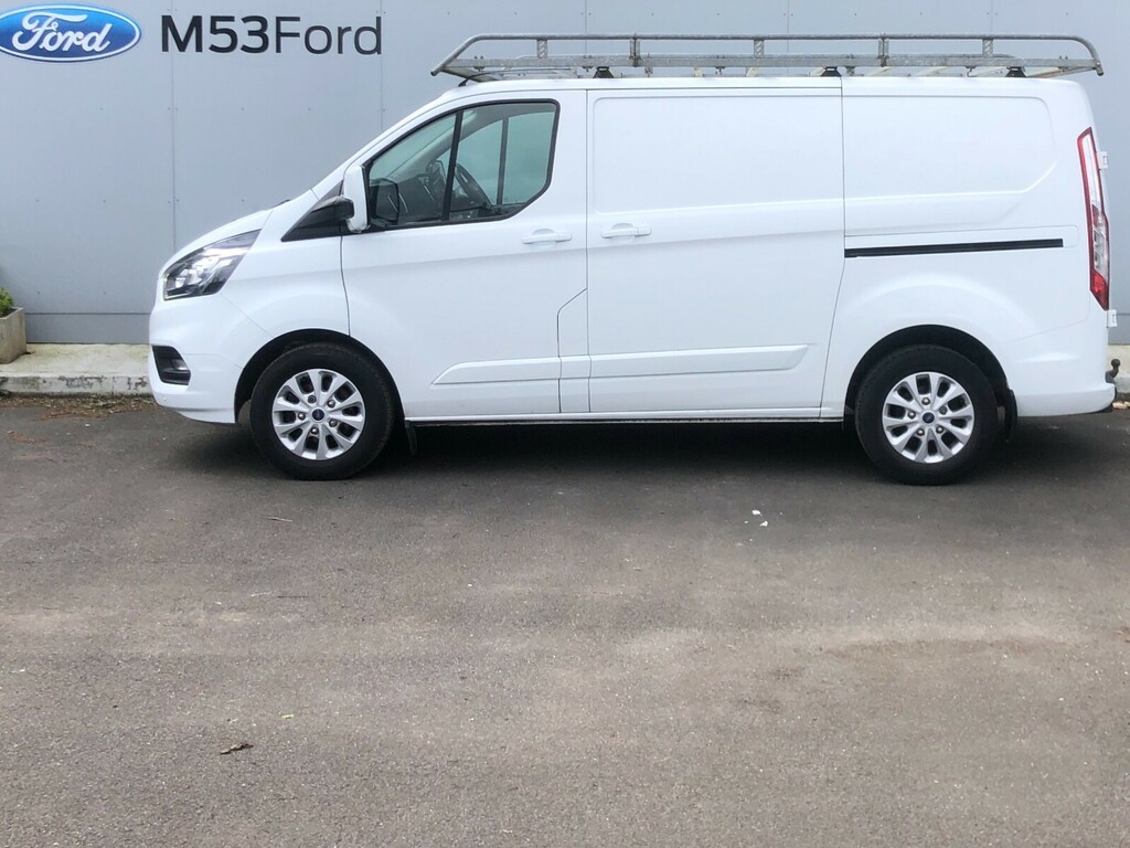Ford Transit Custom 2.0 Ecoblue 130Ps Low Roof Limited Van VU68FSN White #3