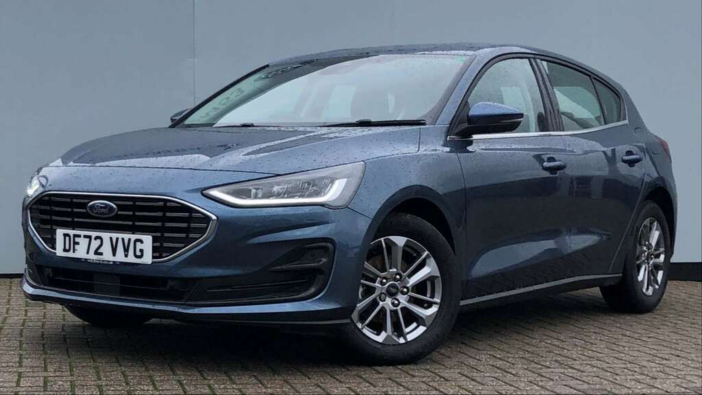 Ford Focus 1.0 Ecoboost Hybrid Mhev 155 Titanium DF72VVG Blue #2