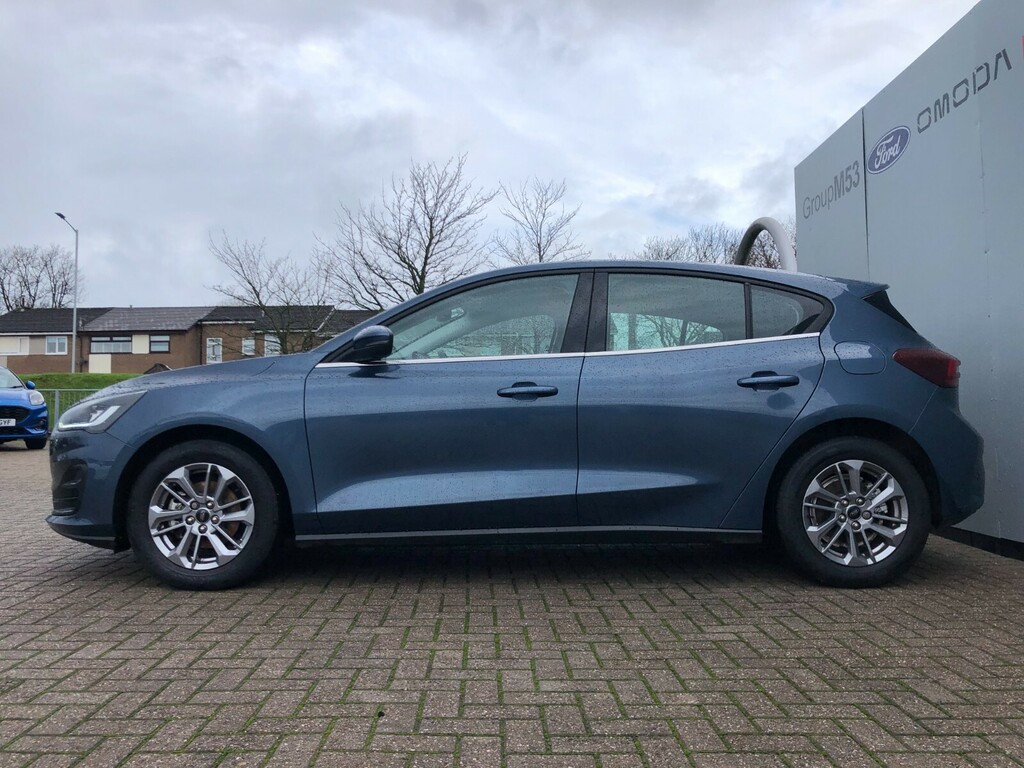 Ford Focus 1.0 Ecoboost Hybrid Mhev 155 Titanium DF72VVG Blue #5