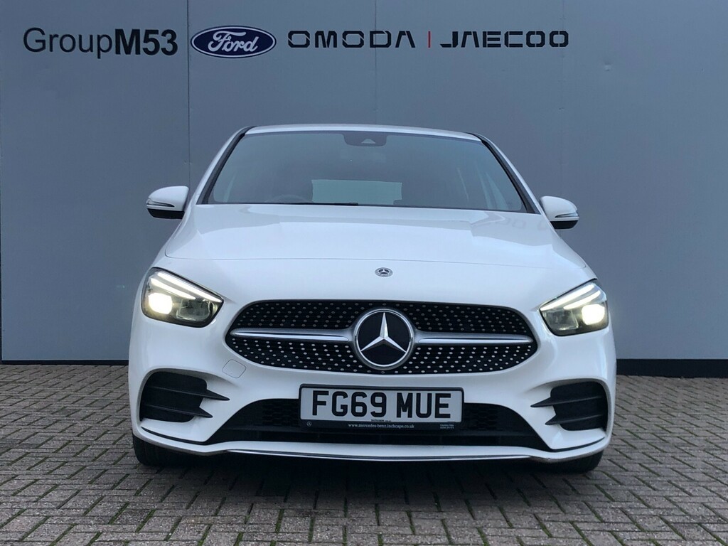 Mercedes-Benz B Class B200 Amg Line FG69MUE White #2