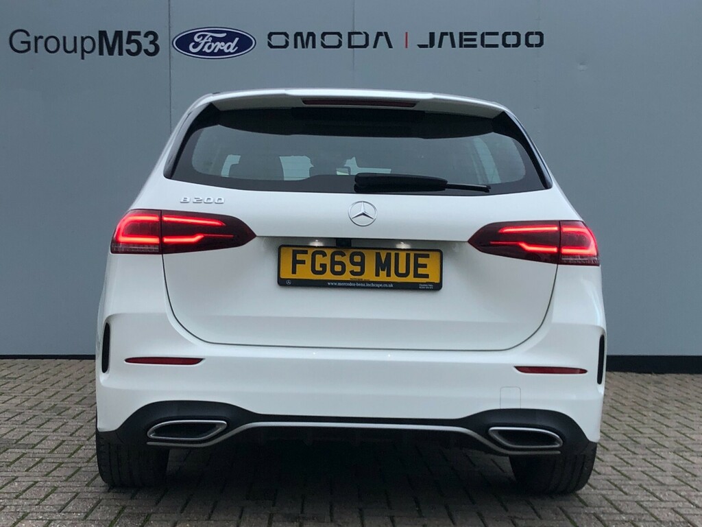 Mercedes-Benz B Class B200 Amg Line FG69MUE White #3