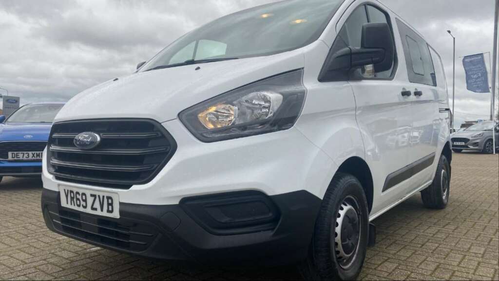 Ford Transit Custom Custom 300Leader YR69ZVB White #2