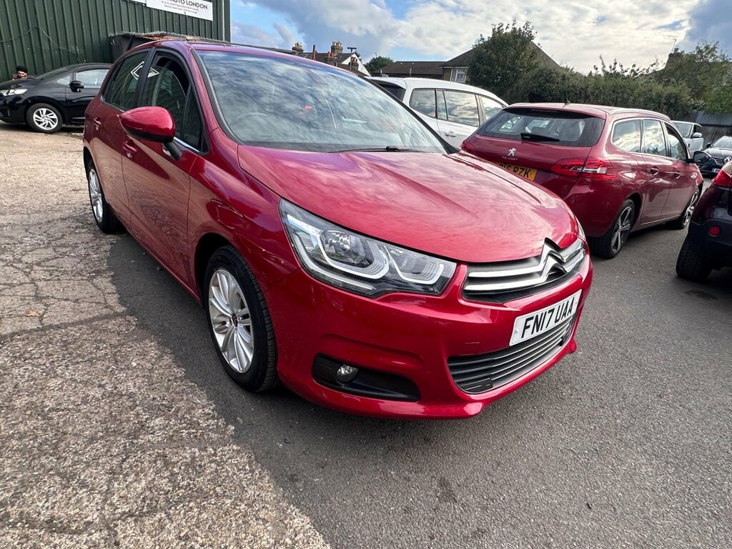 Citroen C4 1.2 Puretech Flair Eat6 Euro 6 Ss Red #3