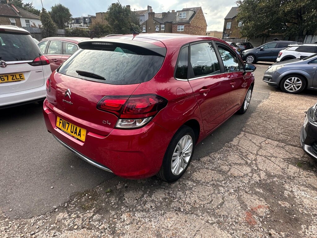 Citroen C4 1.2 Puretech Flair Eat6 Euro 6 Ss Red #4