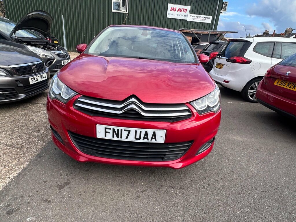 Citroen C4 1.2 Puretech Flair Eat6 Euro 6 Ss Red #2