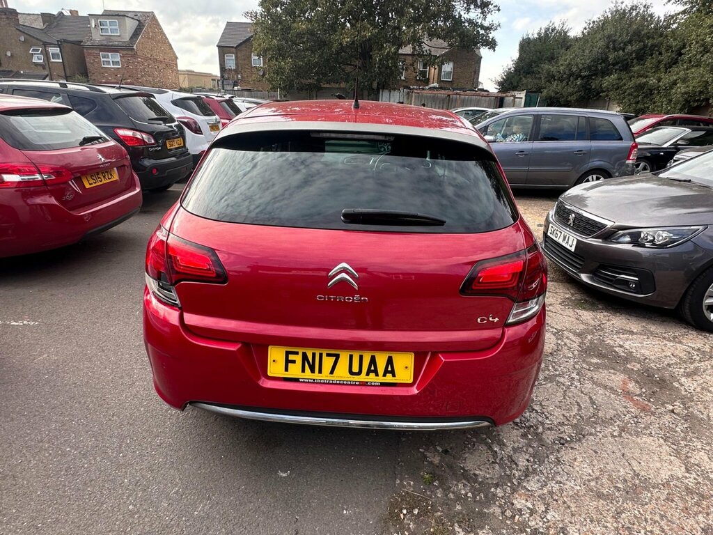 Citroen C4 1.2 Puretech Flair Eat6 Euro 6 Ss Red #5