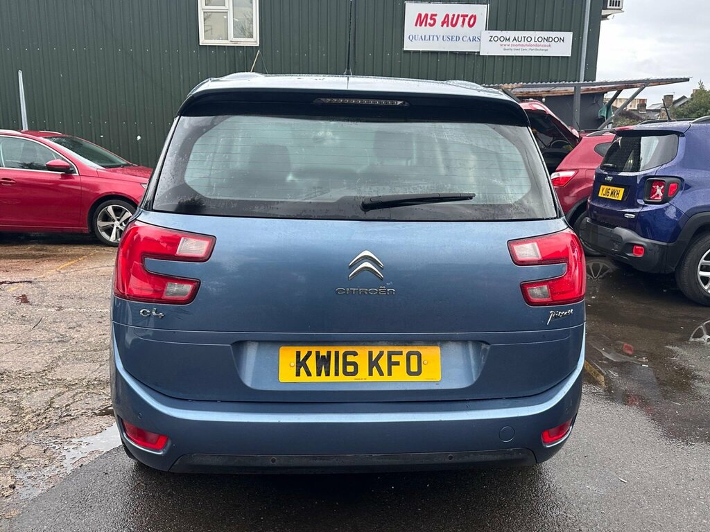 Citroen Grand C4 Picasso 1.2 Puretech Vtr Euro 6 Ss Blue #5