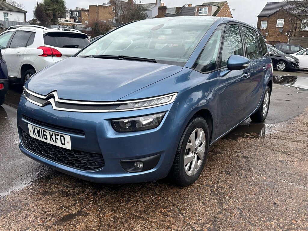 Citroen Grand C4 Picasso 1.2 Puretech Vtr Euro 6 Ss Blue #4