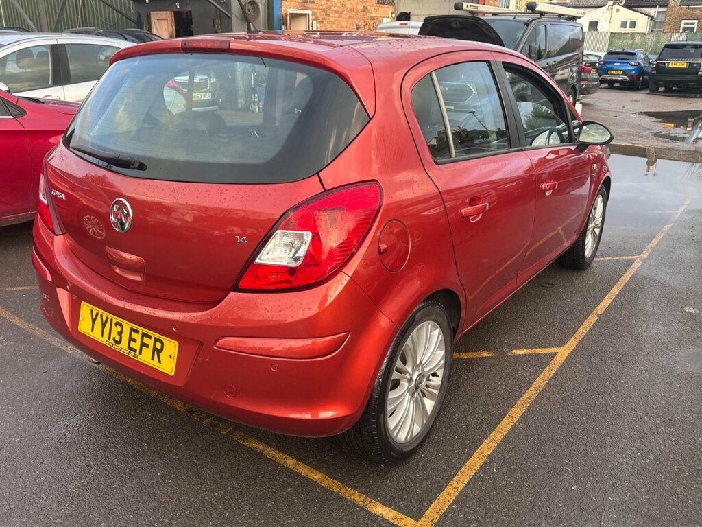 Vauxhall Corsa 1.4 16V Se Euro 5 YY13EFR Orange #4