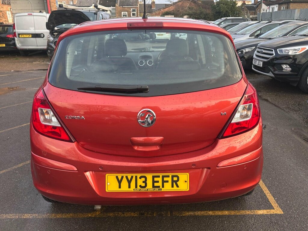 Vauxhall Corsa 1.4 16V Se Euro 5 YY13EFR Orange #5
