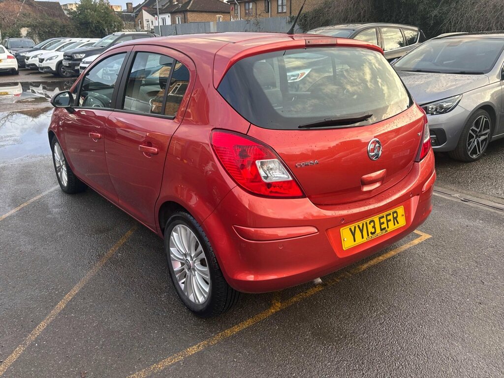 Vauxhall Corsa 1.4 16V Se Euro 5 YY13EFR Orange #6