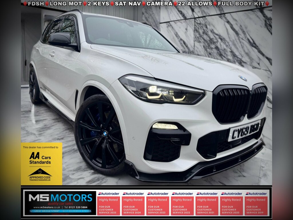 BMW X5 3.0 30D M Sport Xdrive Euro 6 Ss White