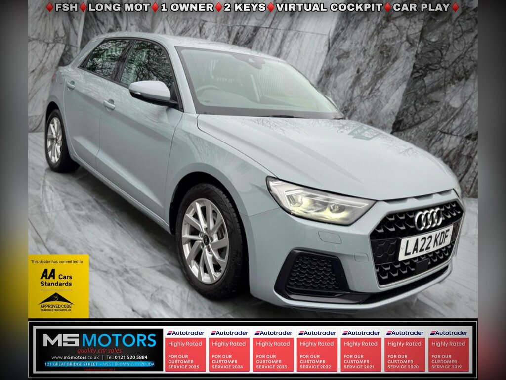 Audi A1 1.0 Tfsi 30 Sport Sportback S Tronic Euro 6 Ss Grey