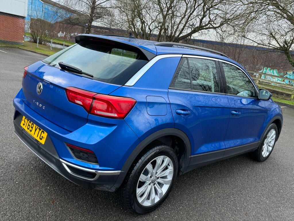 Volkswagen T-Roc 1.0 Tsi Se Euro 6 Ss ST69YTG Blue #4