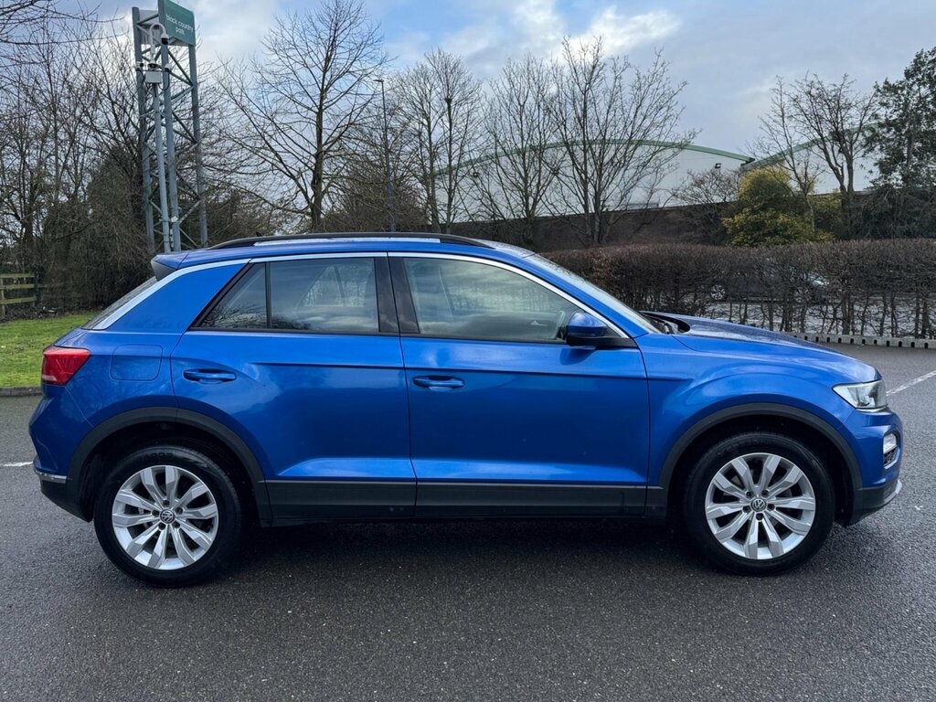 Volkswagen T-Roc 1.0 Tsi Se Euro 6 Ss ST69YTG Blue #3